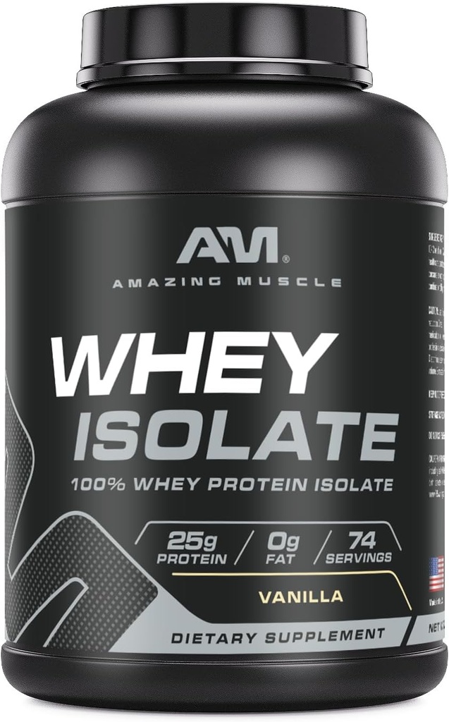 Καταπληκτική πρωτεΐνη Whey Whey Isolate σε σκόνη 25 γρ. πρωτεΐνη ανά σερβίρισμα 100% Whey Isolate 