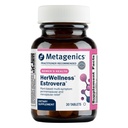 Μεταγονική HerWellness Estrovera - Όλα-φυσικά, χωρίς ορμονική εμμηνόπαυση & εμμηνόπαυση Υποστήριξη - για Hot Flashes, Εμμηνόπαυση Ανακούφιση, Νυχτερινές Ιδρώσεις - Χωρίς γλουτένη - Χορτοφαγικά - Μη ΓΤΟ - 30 δισκία