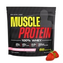 COLOSSAL LABS σκόνη ορού πρωτεΐνης μυών [5 lbs/Pack of 1]– Κρύο φιλτραρισμένο, 25g καθαρή πρωτεΐνη, 6,6g BCAAs (συσκευασία Μαΐου Vary) (5LB, Φράουλα)