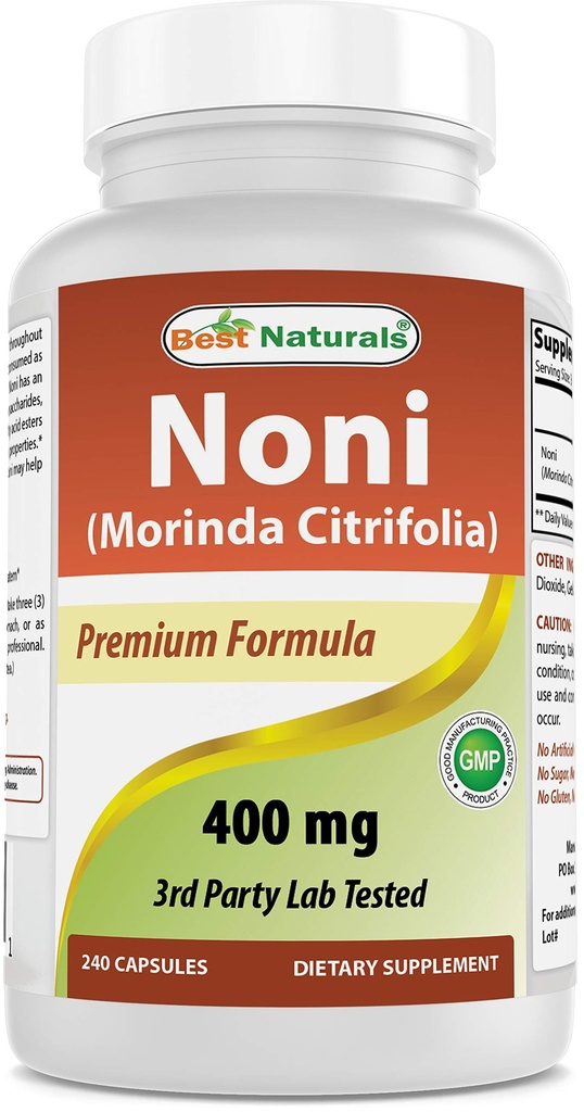 Best Naturals Noni 400 mg 240 Καψάκια