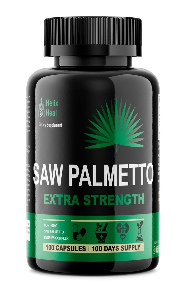 Saw Palmetto για τους άνδρες - Prostate συμπληρώματα υγείας για τους άνδρες ουρική υγεία - φυσικό DHT μπλοκέρ, 500mg επιπλέον δύναμη Θεραπείες αναανάπτυξης μαλλιών - 100 κάψουλες 3 μήνες προσφοράς