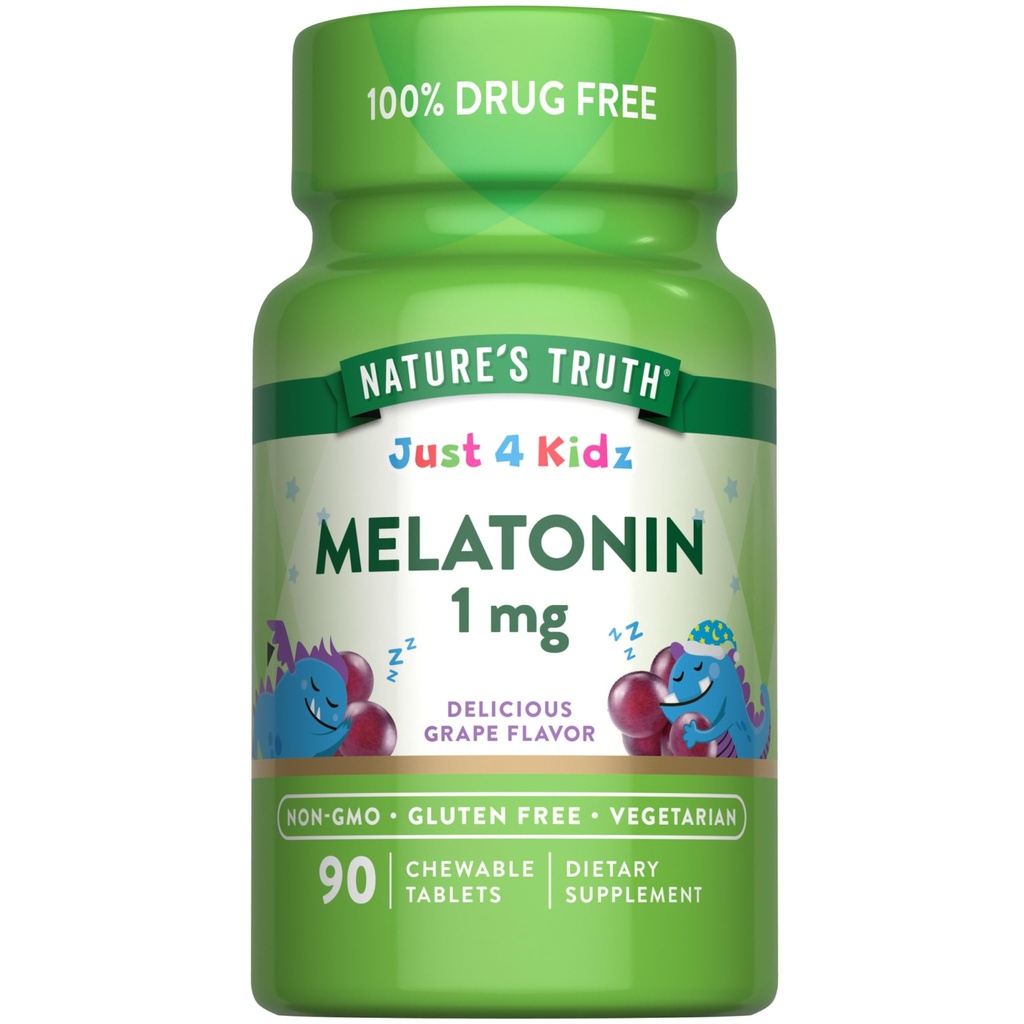 Nature's Truth Kids Μελατονίνη Μασώμενα δισκία 
