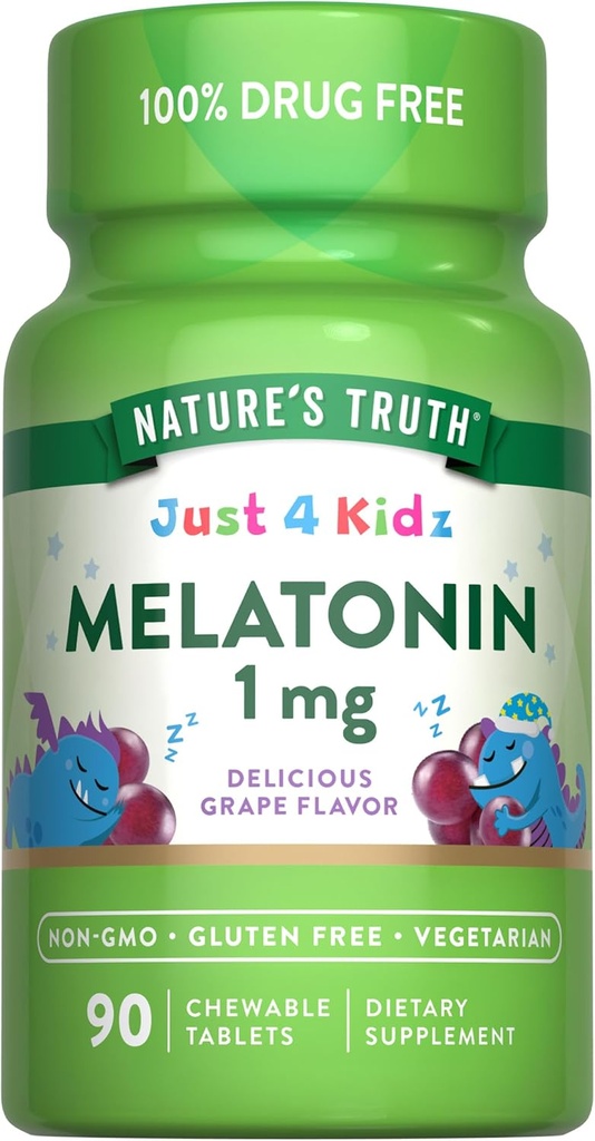 Nature's Truth Kids Μελατονίνη Μασώμενα δισκία 