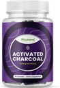 Αμιγώς ενεργοποιημένα χάπια άνθρακα Detox & Cleanse - Καθαρίζοντας κάψουλες καρύδας με 1200 mg ανά υπηρεσία για την ανακούφιση από την αιμορραγία - Ενεργό συμπλήρωμα αποτοξίνωσης για την υγεία του σώματος & των ούρων - 90 κόμης