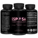 Esposa Female Libido Booster για τις γυναίκες – Reignite Πάθος, αύξηση της ενέργειας & ευαισθησίας, Boost Mood & Desire – Made in USA Χάπια φυσικής γυναικείας βελτίωσης με Horny Goat Weed – 60 κάψουλες