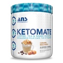 ANS Performance Ketomate Coffee Creamer με MCT Oil Powder, Delicious, Sugar Free Creamer για καφέ, τσάι & Shakes, τέλεια Keto Energy Powder, 20 μερίδες, 15oz, Caramel Macchiato