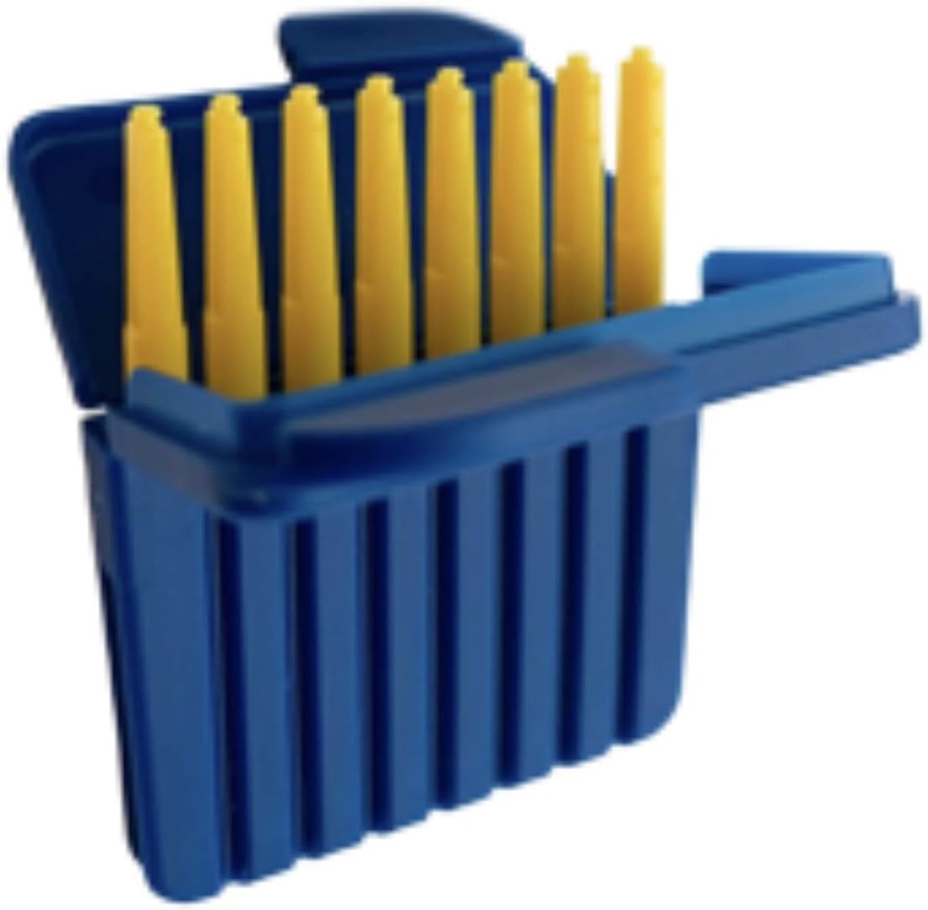 Starkey Hear Clear Auding Aid Wax Guards (στα Αγγλικά). 48 Φίλτρα Σύνολο Στο εργοστάσιο σφραγίστηκε εύκολο ανοιχτό μπλε εμπορευματοκιβώτιο