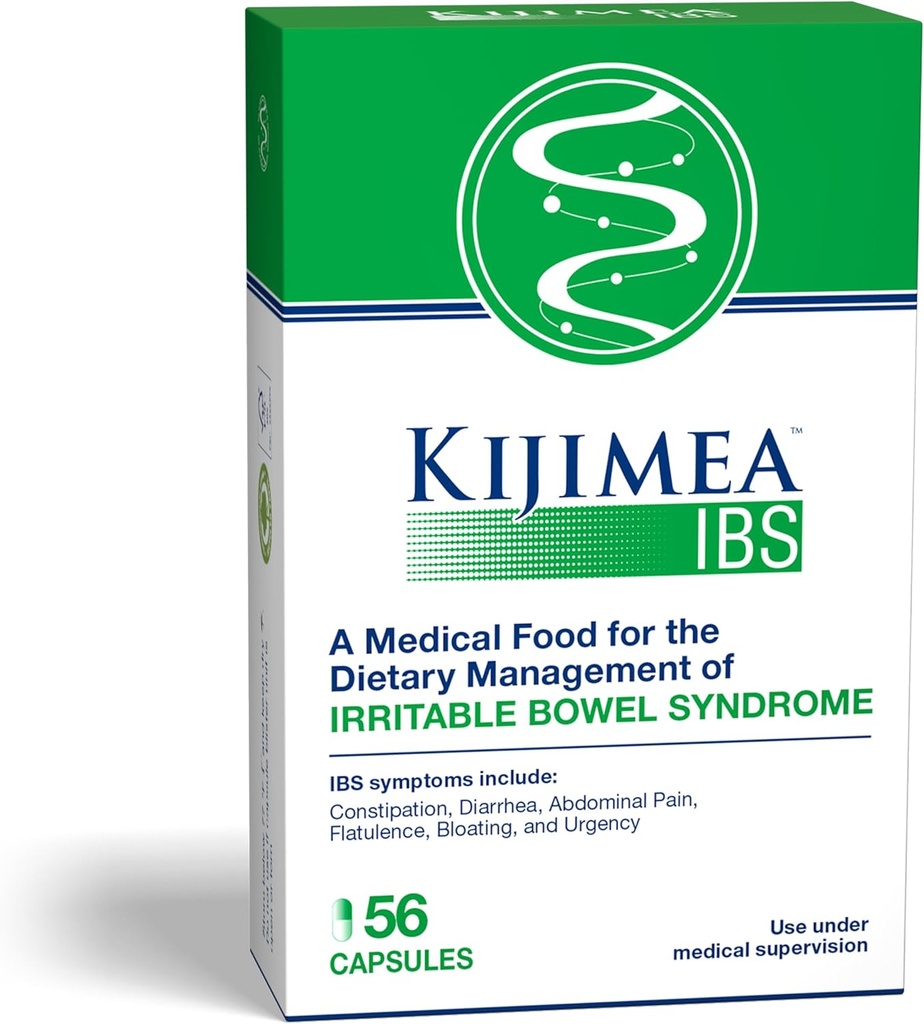 KijimeaTM IBS, Ιατρική Τροφή για τη Διαιτητική Διαχείριση του Συνδρόμου Ευερέθιστου Bowel (56 Κάψουλες)