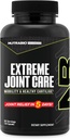 NutraBio Extreme Joint Care - Κοινό συμπλήρωμα υποστήριξης - Κοινό συμπλήρωμα υγείας, υποστηρίζει αρθρώσεις, κινητικότητα, και Cartilage - 120 κάψουλες