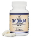 CDP Choline (Citicoline) Συμπλήρωμα, Φαρμακευτική Βαθμός, τρίτο μέρος δοκιμαστεί (60 κάψουλες 300mg)
