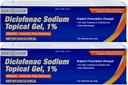 GeriCare Topic Arthritis Pain Reliver Gel Diclofenac Νάτριο 1% (NSAID) Χέρι καρπού Αγκώνα Πόδι Ανακύκλωση γόνατο Extra- Strength Pain Reliever- Αντιφλεγμονώδης Αρθρίτιδα Θεραπεία του πόνου, 3.53oz (2 Συσκευασία)