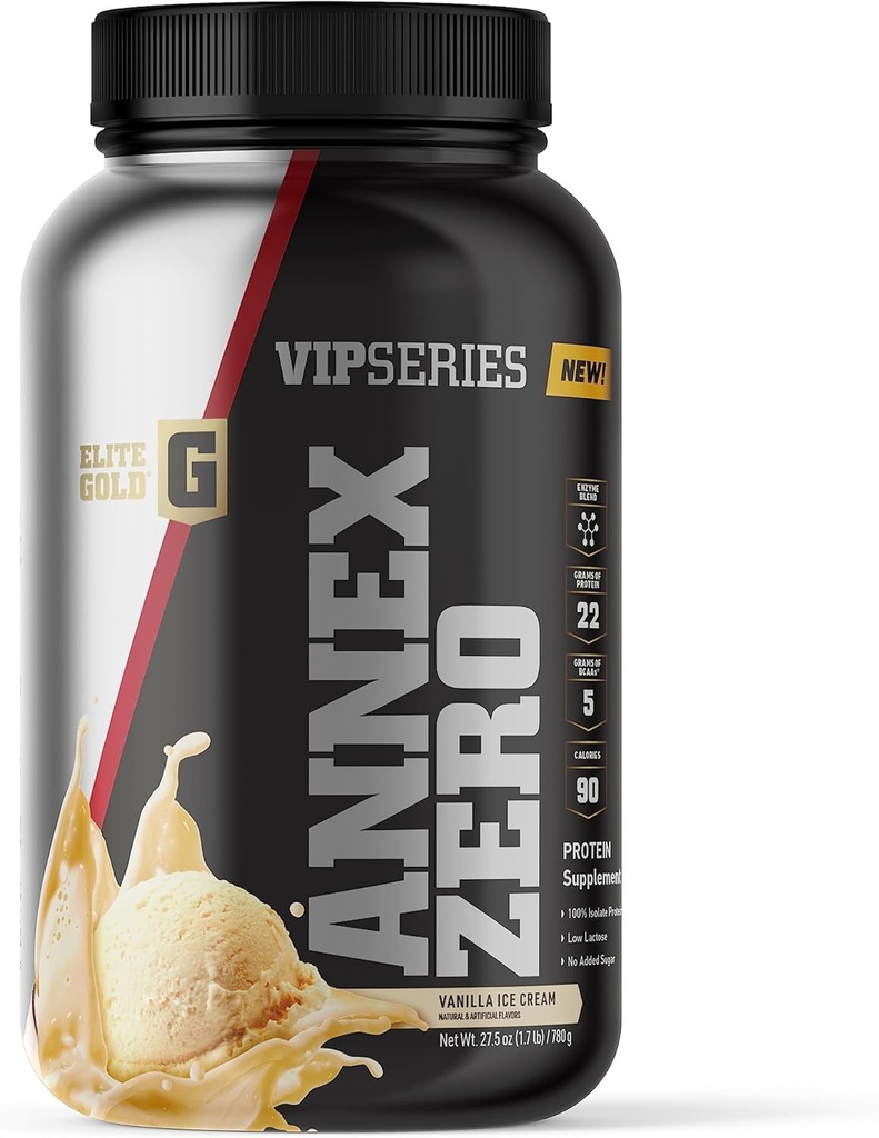 Παράρτημα Zero 2lb Παγωτό βανίλιας από την Elite Gold