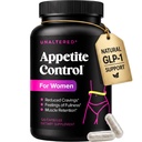 UNALTERED Appetite Καταπιεστικό για τις γυναίκες - Helps Manage Cravings, Promotes Fullness, & Supports Weight Loss - Natural Dietary Supplement with Chromium Picolinate & Glucomannan - 120 Vegan Caps