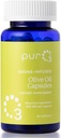 PurO3 Extra Virgin Olive Oil Capsules - Υψηλής Ικανότητας Αμιγή Ozonated Oils για την Ανοσολογική Υποστήριξη & Ευεξία Οφέλη - Βιολογικό Oxygen Infused Supplement - 90 Veggie Softgels