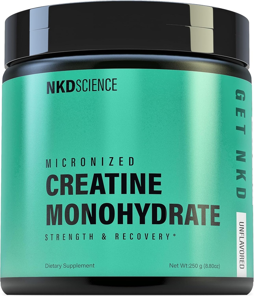 Creatine Monohydrate Third Party Tested 50 Μερίδες μικρονισμένη κρεατίνη για δύναμη και ανάκτηση - 5g ανά υπηρεσία - χωρίς γεύση