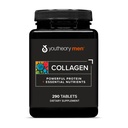 Youtheory Men's Collagen - 5.000 mg - Καθημερινή συμπλήρωμα κολλαγόνου για τους άνδρες - με 18 Αμινοξέα - Κοινή, Οστών, μυών, της ανάπτυξης των μαλλιών, Nail & Skin Support* - 290 δισκία ( 48- Ημέρες προσφοράς)