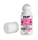 Menstrual Cramp Hemp Warming ROLL-ON 2000MG w Arnica & Menthol Made in USA Natural Formula 1.7oz