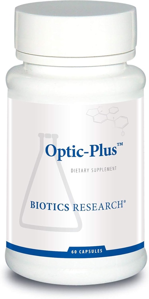 Biotics Research Optic Plus Eye Vitamin & Mineral Support Supplement with Lutein and Zeaxanthin, Healthy Retinal Tisue and Vision 60 Κάψουλες