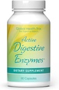 Global Health Trax - Active Digestive Enzymes συμπλήρωμα, 90 κάψουλες - Πλήρης Digestive Υποστήριξη με Ένζυμα για την προώθηση της υγιούς πέψης για άνδρες και γυναίκες