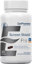 EyePromise Screen Shield Eye Vitamin - 30-Count, 30-Day Supply - Συμπλήρωμα ματιών με Omega 3s, Zeaxanthin, Lutein, Bilberry, Ψευδάργυρος & Βιταμίνες για Κουρασμένο, Εκπαιδευμένα Μάτια