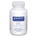 Pure Encapsulations NAC 900 mg - N- Acetyl Cysteine Amino Acid Supplement for Lung & Immune Support, Liver & Antioxidants * - 120 Κάψουλες