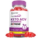 Fast Active Keto ACV Gummies Extreme 2000MG Fastactive Keto Gummies Apple Cider Vinegar Formed with Pomegranate Beet Buice Powder B12 Vegan Non GMO 60 Gummys