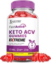 Fast Active Keto ACV Gummies Extreme 2000MG Fastactive Keto Gummies Apple Cider Vinegar Formulated with Pomegranate Beet Juice Powder B12 Vegan Non GMO 60 Gummys