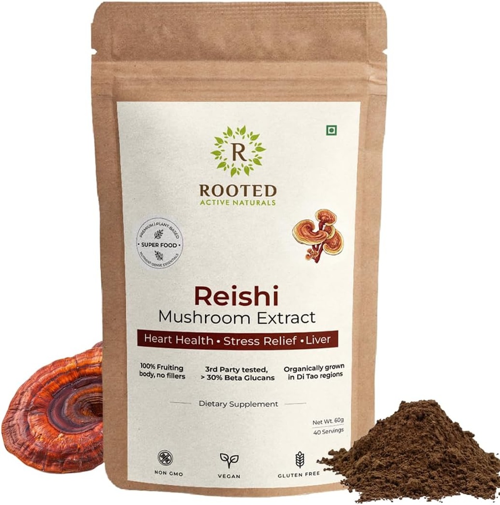 ROUTED Reishi Mushroom Extract Powder 