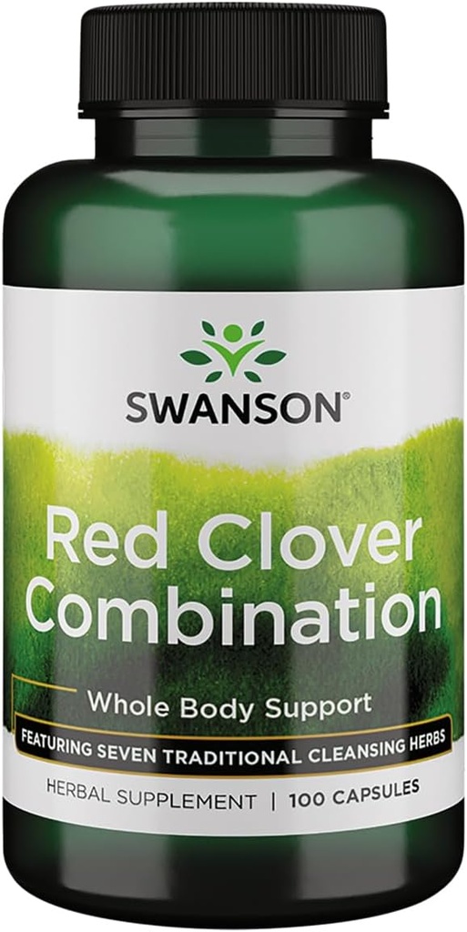 Swanson Red Clover Συνδυασμός 100 Καψάκια