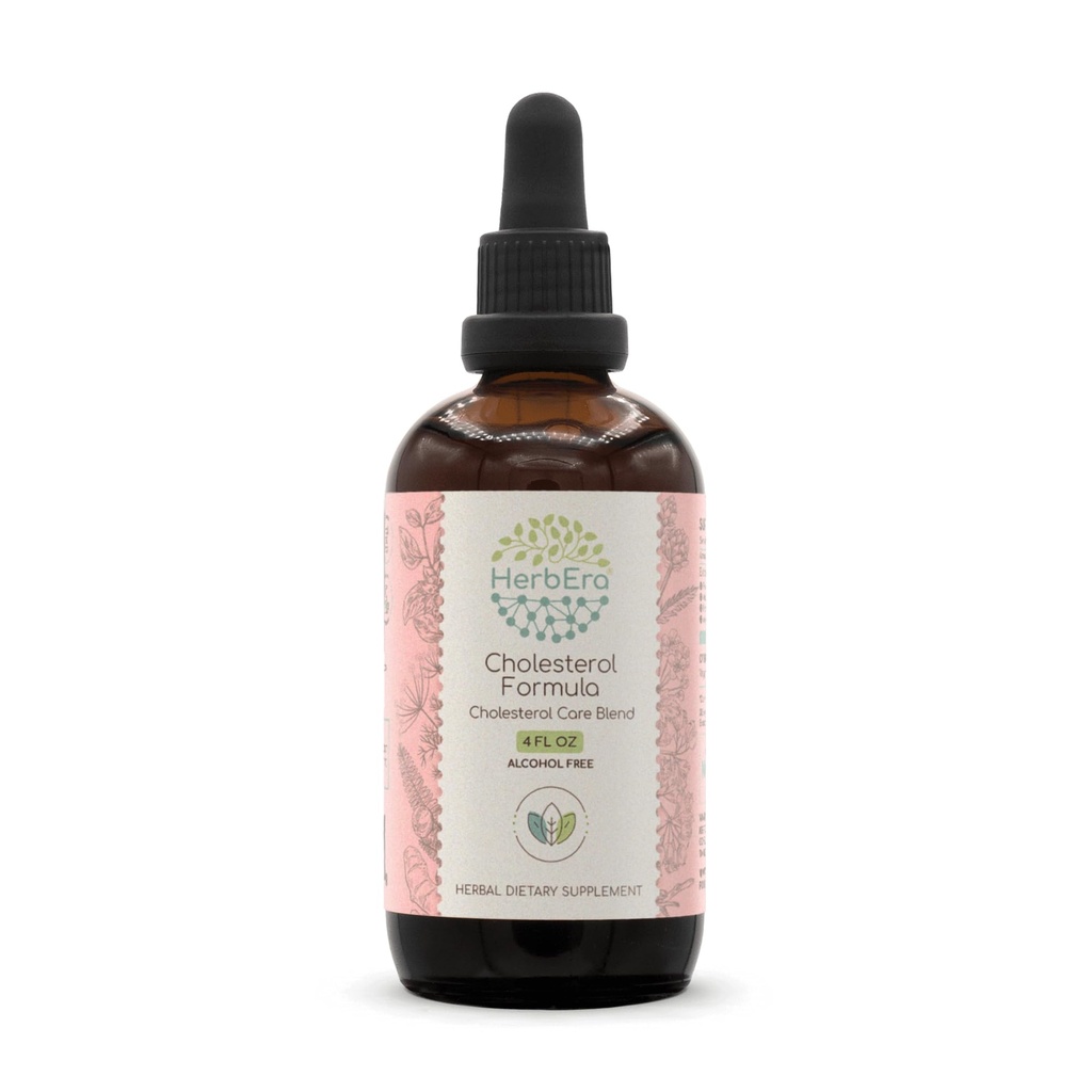 Cholesterol Formula B120 Alcohol-Free Extract Tincture Artichoke Leaf, Hawthorn Leaf and Flower, Fennel Seed, Turmeric Root, Ashwagandha Root, Amla Berry. Cholesterol Care Blend 4 Fl Oz
