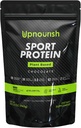 Vegan Sport Protein Powder Chocolate 20 μερίδες – 30g Πρωτεΐνη με βάση το φυτό, VELOSITOL, BCAAs, Βιολογικά Πράσινα & Φρούτα, Προβιοτικά, Κεράσια Ταρτ για την αποκατάσταση μετά την προπόνηση, Ενημέρωση Αθλητικά Πιστοποιημένο Κέτο