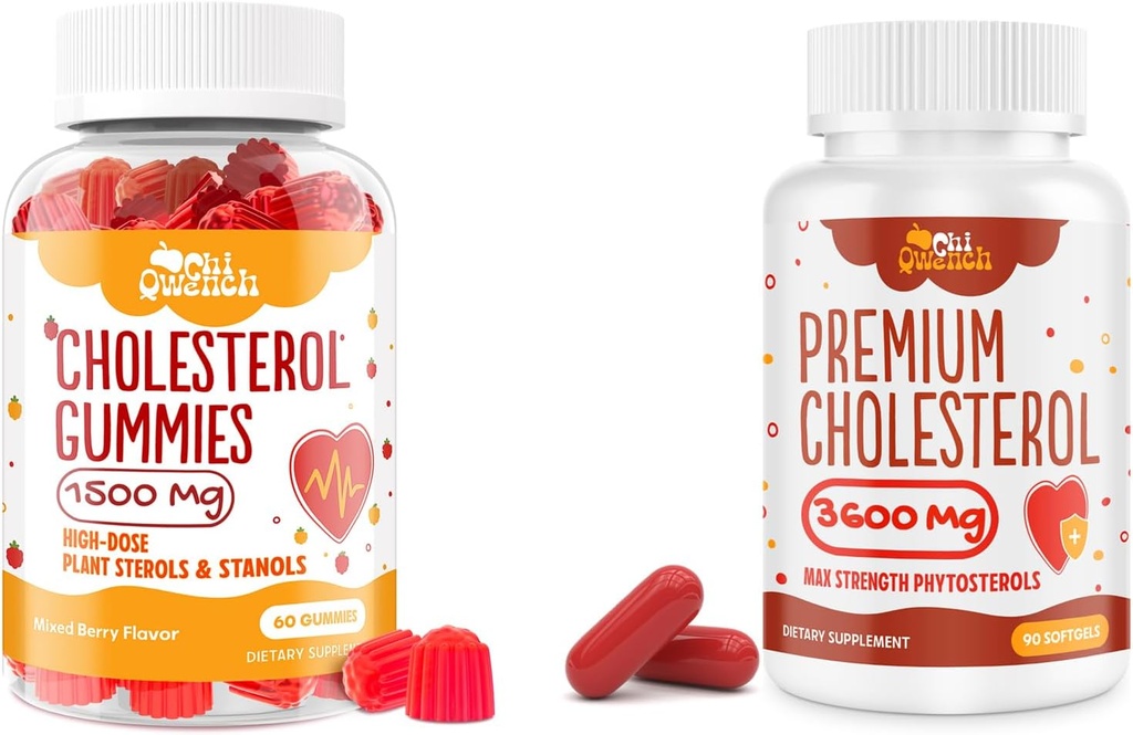 14-σε-1 Cholesterol Complex Softgels & Plant Sterol Πλούσια Cholesterol Gummies για την ολοκληρωμένη υποστήριξη