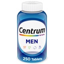Centrum Multivitamin για άνδρες, Multivitamin / Multimineral συμπλήρωμα με βιταμίνη D3, Β Βιταμίνες και αντιοξειδωτικά, Χωρίς γλουτένη, μη ΓΤΟ Συστατικά - 250 Count