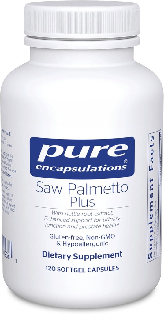 Καθαρές ενθυλακώσεις Saw Palmetto Plus 