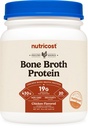 Nutricost Chicken Broth Protein (Πρωτεΐνη κοτόπουλου με γεύση, 20 σερβιέτες)