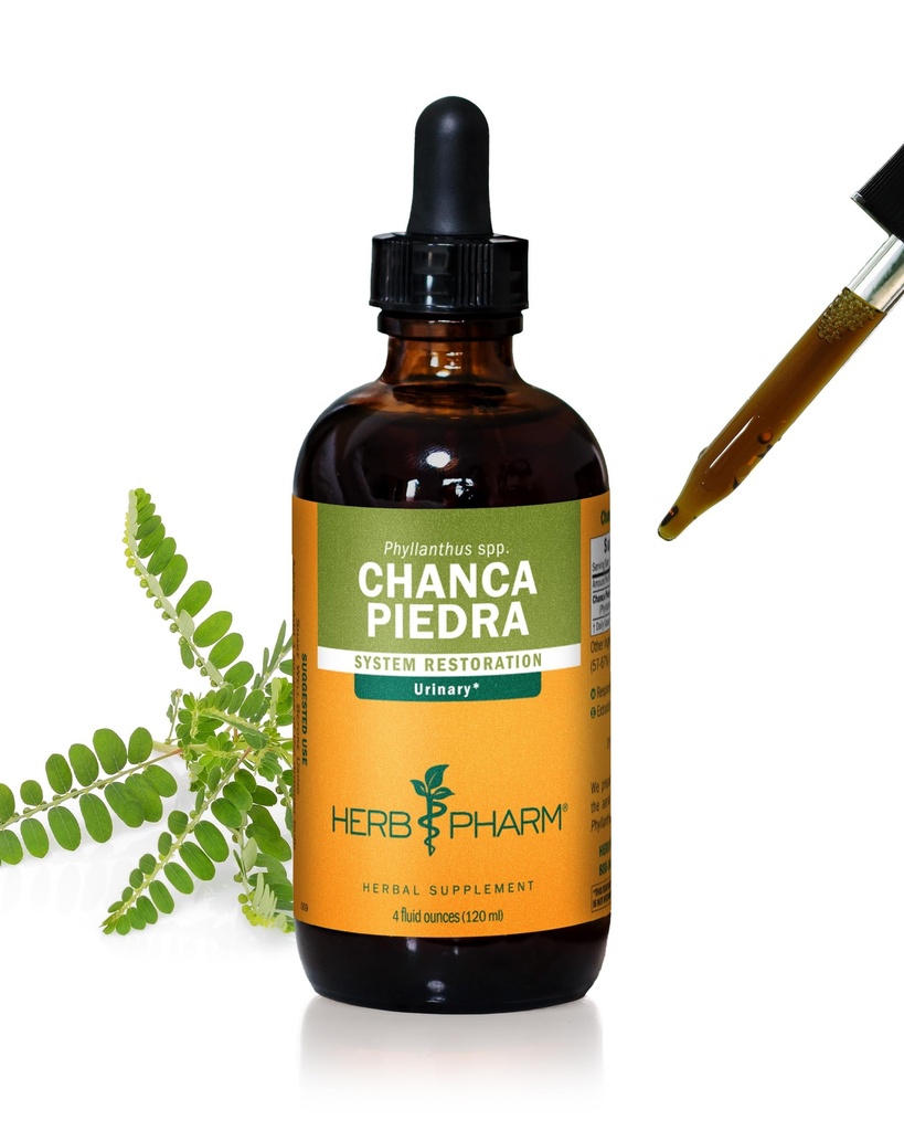 Herb Pharm Chanca Piedra Liquid Extract Drops for Urinary System Support, 4 Oz