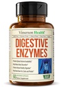 Digestive Enzymes - Probiotic Multi Enzyme (Enzimas Digestivas) - Digestive Συμπληρώματα με Μοναδική Makzyme-Pro Formula - Advanced Enzymes for Digestion, Bowel Movations & Nutrient Abvorvation. 60 Καπάκια