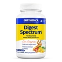 Enzymedica Digest Spectrum, Advanced Digestive Enzymes for Women and Men, υποστηρίζει την πέψη και πολλαπλές δυσανεξία τροφίμων, ταχείας δράσης Formula for Gas and Bloating Relief, 90 κάψουλες