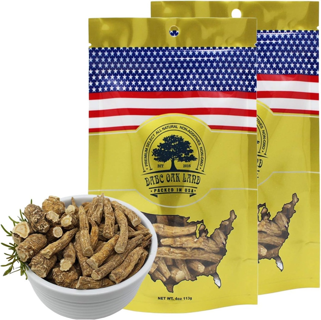 American Ginseng Slices από το Ουισκόνσιν (Sliced Ginseng Root Wisconsin Grown! Οι περισσότεροι άνθρωποι το χρησιμοποιούν για να κάνουν τσάι Ginseng! Καλό για την υγεία! (American Ginsengs μεγάλο υποκατάστημα, 2 συσκευασίες των 8 ουγγιά)