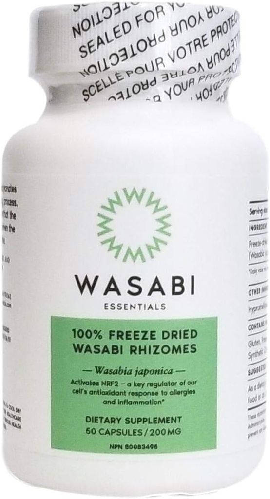 Wasabi RHIZOMES - 50 Capsules