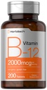 Horbäach B12 Βιταμίνη 2000 mcg 