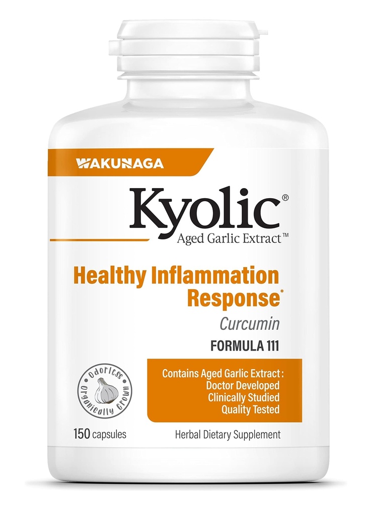 Kyolic Aged Garlic Extract Formula 111, Υγεία