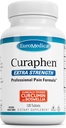 EuroMedica Curaphen Extra Strength - Curcumin & Boswellia συμπλήρωμα για την υγιή υποστήριξη της κυκλοφορίας - Turmeric συμπλήρωμα για την υποστήριξη αρθρώσεων, μυϊκή υγεία & παραγωγή ενδορφίνης - 120 δισκία