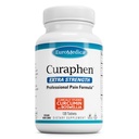 EuroMedica Curaphen Extra Strength - Curcumin & Boswellia συμπλήρωμα για την υγιή υποστήριξη της κυκλοφορίας - Turmeric συμπλήρωμα για την υποστήριξη αρθρώσεων, μυϊκή υγεία & παραγωγή ενδορφίνης - 120 δισκία