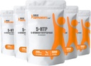 BulkSupplies.com 5-HTP σκόνη - 5-Υδροξυθρυπτοφάνη, 5 HTP συμπλήρωμα - 5-HTP 200mg, συμπλήρωμα στήριξης Mood - Χωρίς γλουτένη, 200mg ανά σερβίροντας, 5kg (11 lbs) (πακέτο των 5)