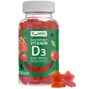 Βιταμίνη D3 Gummies 5000 IU 125mcg D3 Gummies - Υποστήριξη Ανοσολογική Υποστήριξη, Ισχυρή Υγεία των Οστών - Μη-GMO, Χωρίς Γλουτένη, Γαλακτοκομικά, Βιταμίνη D Gummy (120 Count)