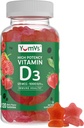 Βιταμίνη D3 Gummies 5000 IU 125mcg D3 Gummies - Υποστήριξη Ανοσολογική Υποστήριξη, Ισχυρή Υγεία των Οστών - Μη-GMO, Χωρίς Γλουτένη, Γαλακτοκομικά, Βιταμίνη D Gummy (120 Count)