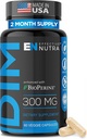 Αποτελεσματικό συμπλήρωμα NUTRA Dim 300mg με BioPerine - Extra Strength Estrogen Blocker για άνδρες & γυναίκες - Ορμόνη & Μεταβολισμός Υποστήριξη - 2 Μήνες προσφοράς