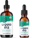 Vimergy USDA Organic B12 (115 mL) και (30 mL) Bundle