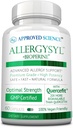 Approved Science Allergysyl - Lower Intensity of Seasonal Allergies, Boost Immunity, Rich in Antioxidants - Vegan Friendly - 60 Capsules - Made in USA